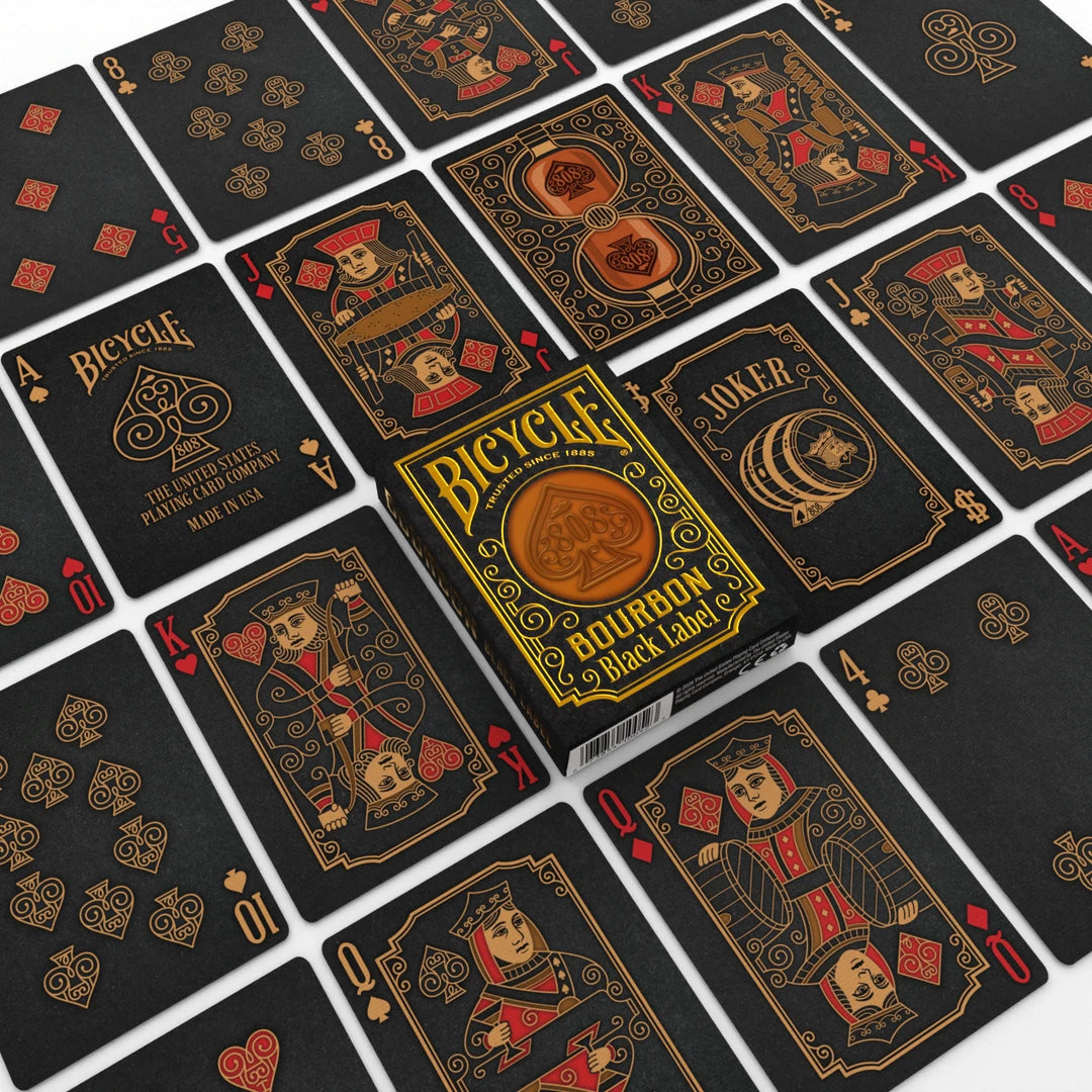 Bicycle Bourbon Black Label Playing Cards