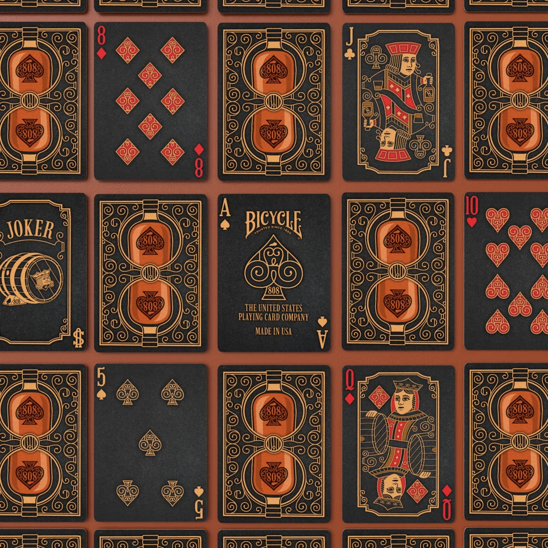 Bicycle Bourbon Black Label Playing Cards