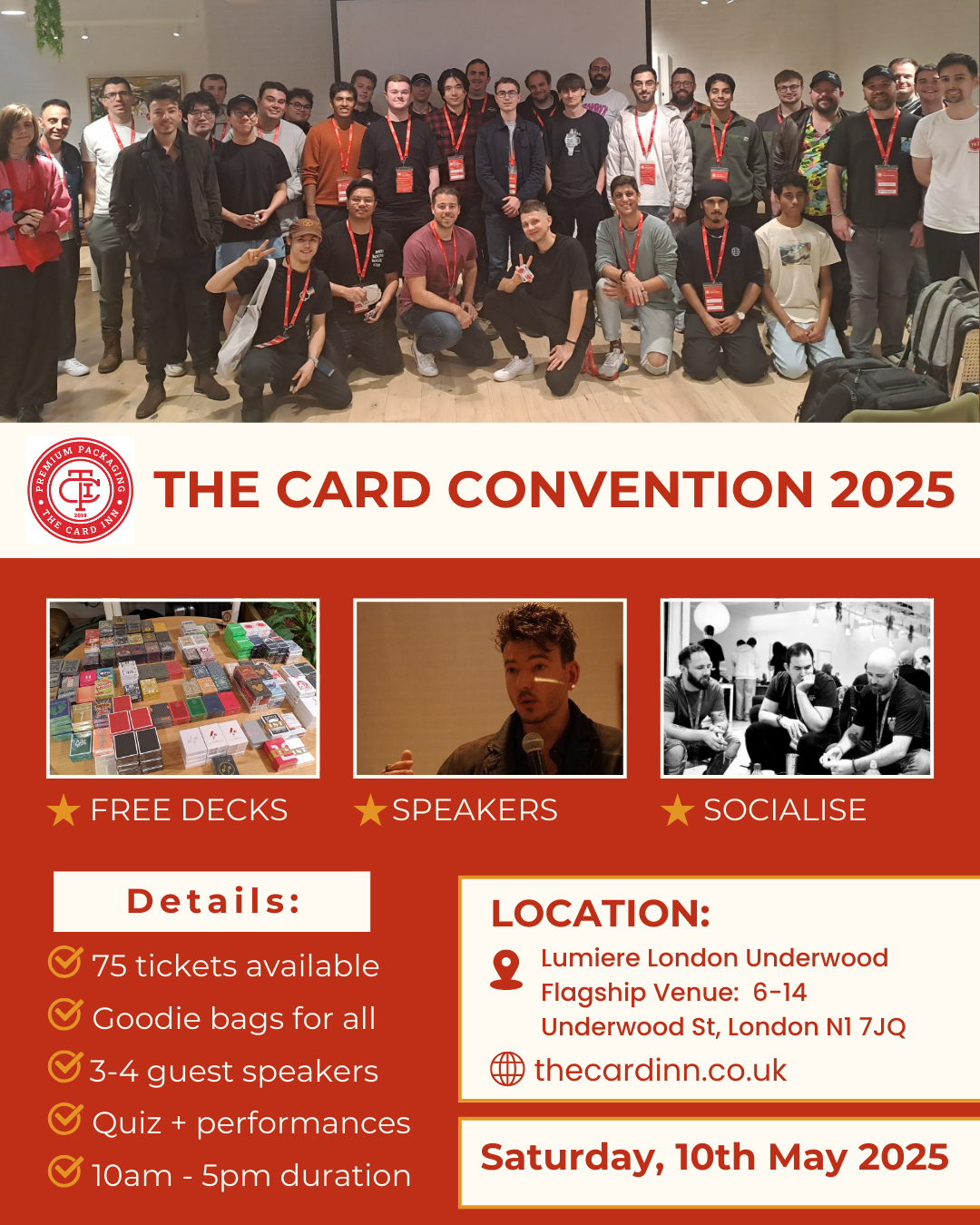 The Card Convention - UK Playing Card Event for Magicians, Cardists, Collectors