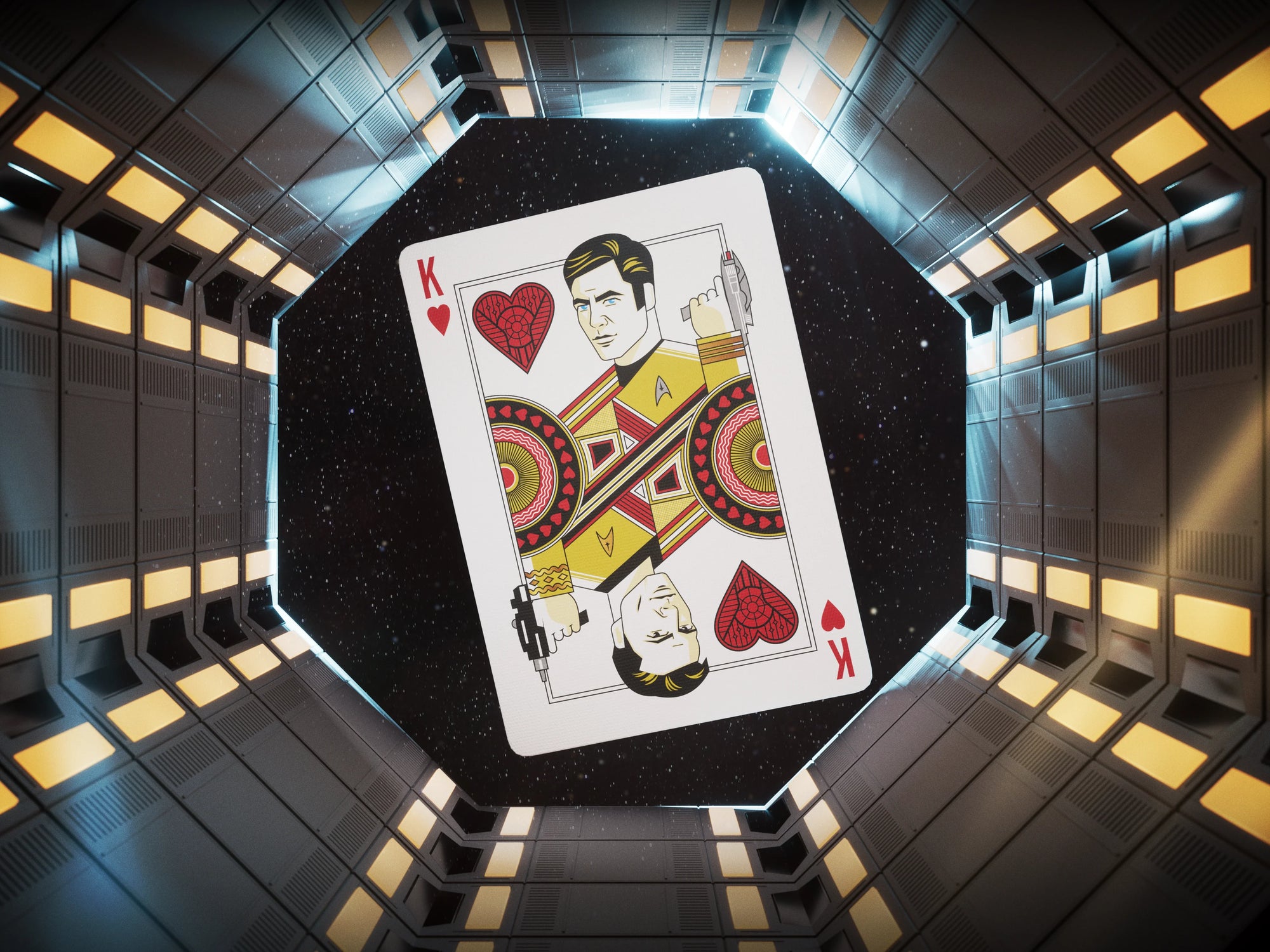 Star Trek Playing Cards (Light / Dark) - Theory 11 