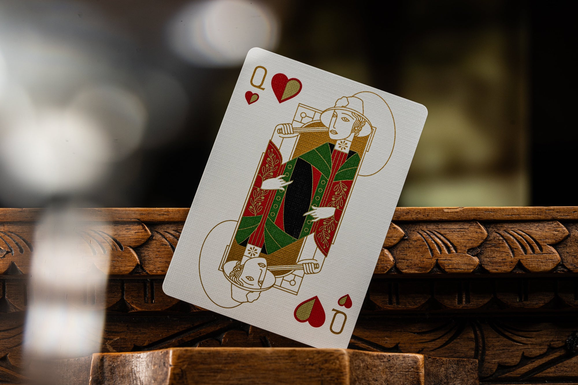 Tavern on the Green (Red Edition) Playing Cards - Theory 11