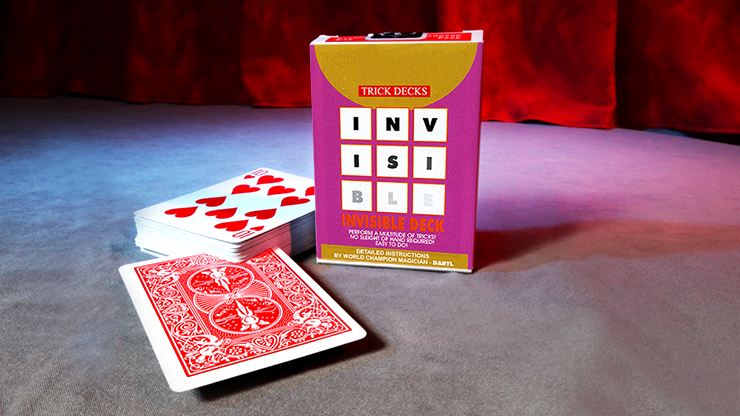 Invisible Deck Bicycle Playing Cards - Magic Trick