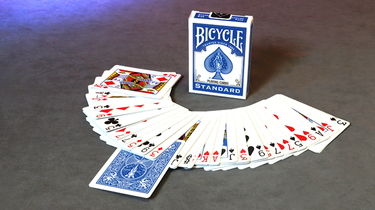Invisible Deck Bicycle Playing Cards (Blue) 