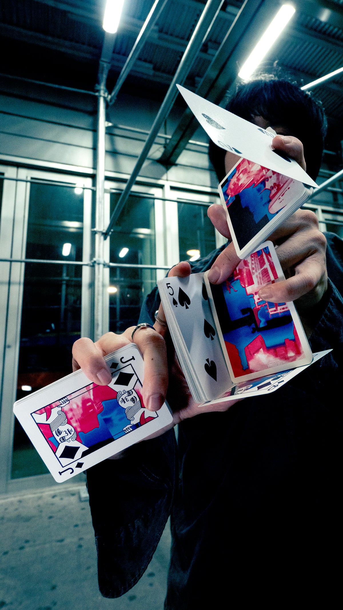 Infrared (Tokyo) Playing Cards - Missing New York