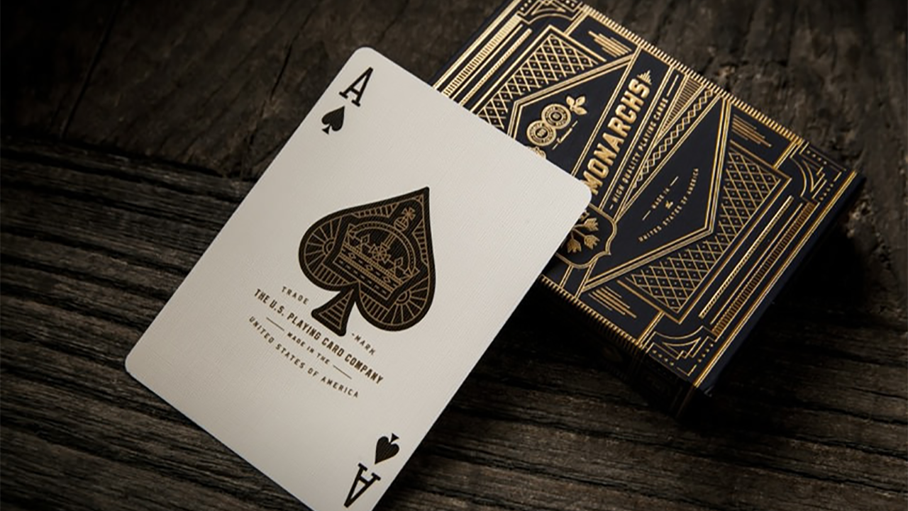 Monarch Playing Cards (Blue)