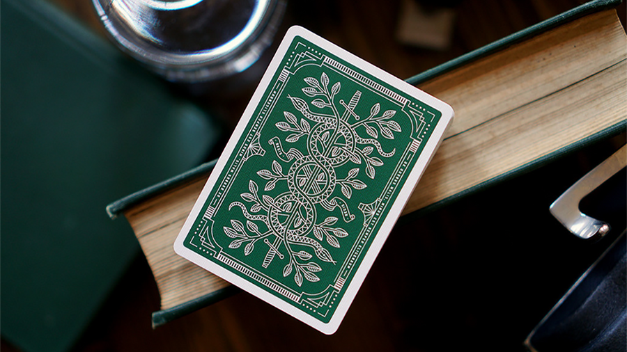 Monarch Playing Cards (Green) - Theory 11