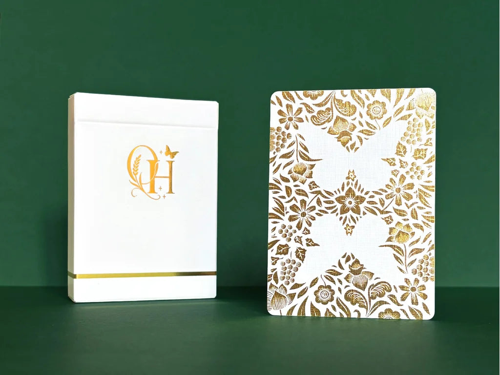 Butterfly Playing Cards Wedding Deck (Gold)