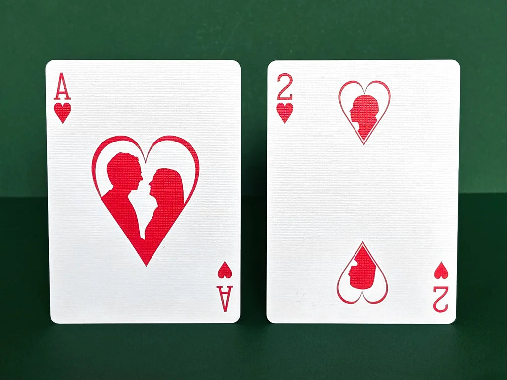 Butterfly Playing Cards Wedding Deck (Gold)