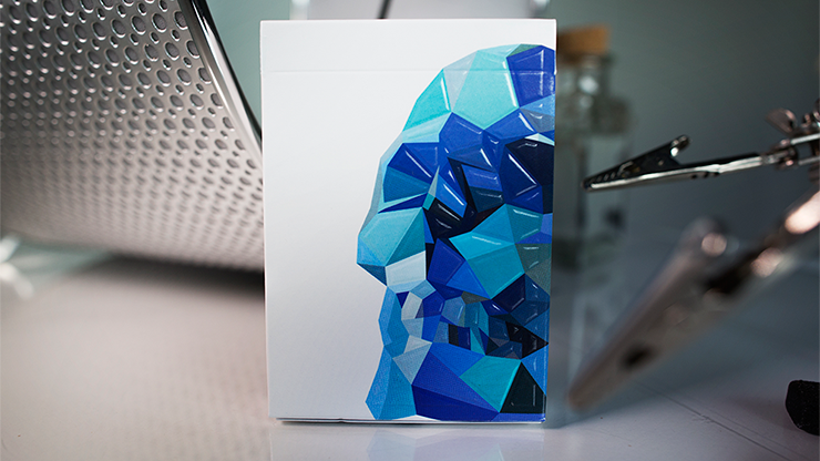 Memento Mori (Blue) Playing Cards