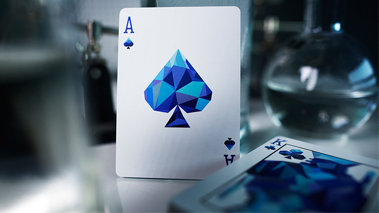 Memento Mori (Blue) Playing Cards
