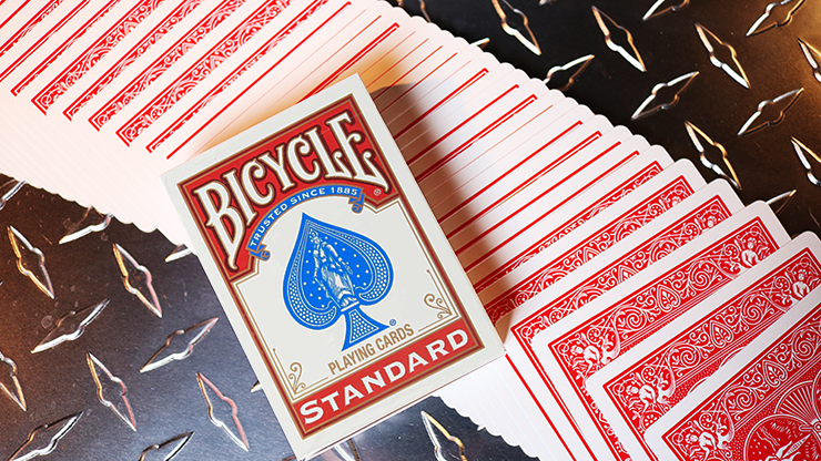 Bicycle Standard Poker Playing Cards (Red / Blue - New Box)