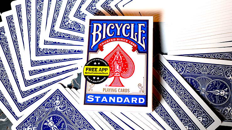 Bicycle Standard Poker Playing Cards (Red / Blue - New Box)