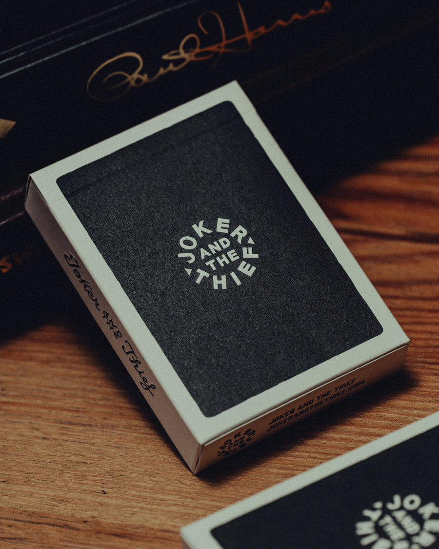 597 Playing Cards (Black) by Joker & The Thief