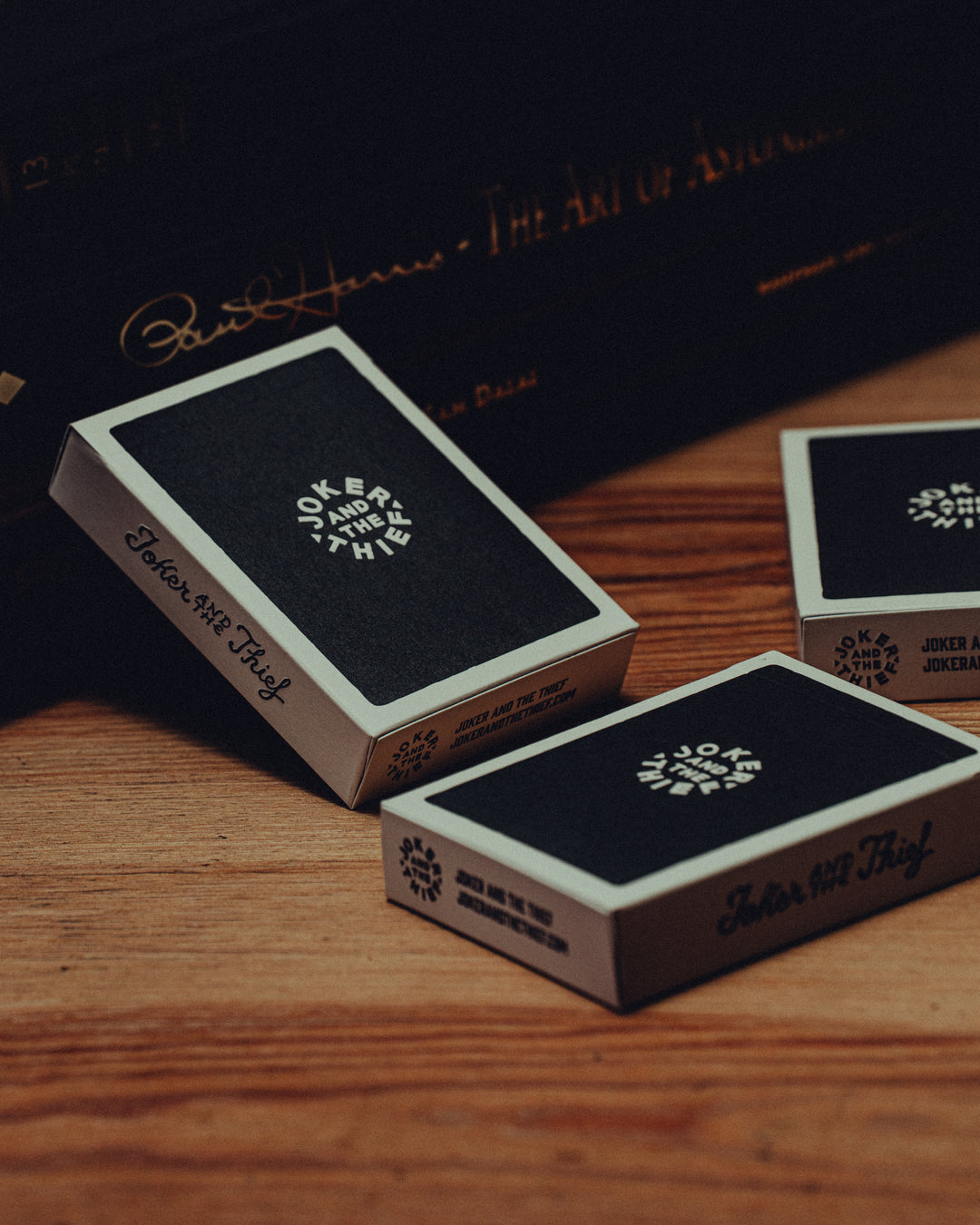 597 Playing Cards (Black) by Joker & The Thief