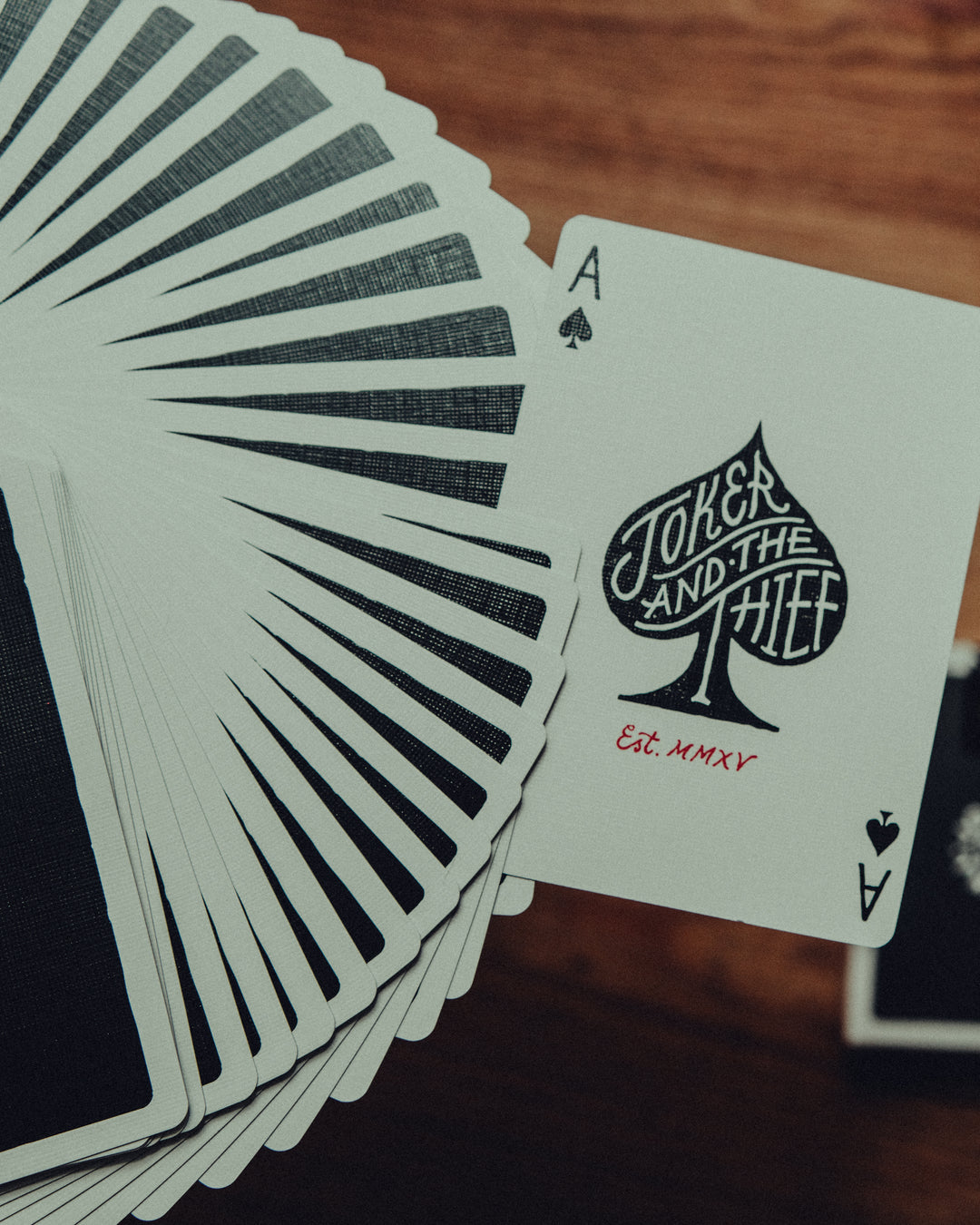 GILDED 597 Playing Cards (Black) by Joker &amp; The Thief (Edition of 150)