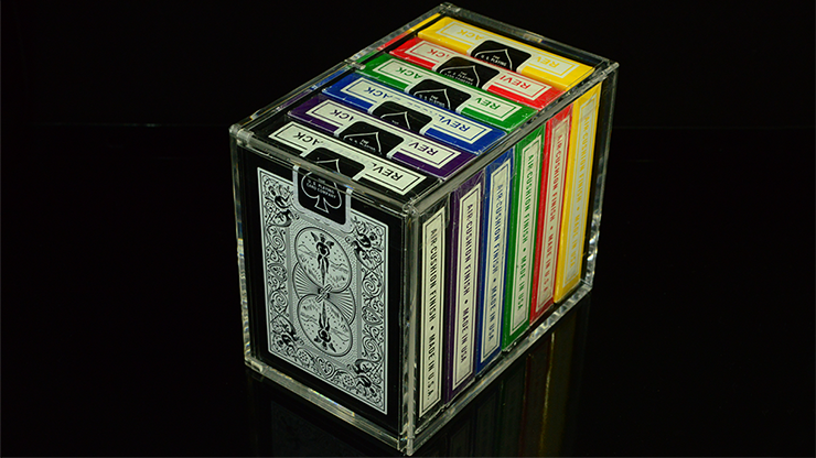 Carat X6 Acrylic Case - Holds 6 Decks of Playing Cards