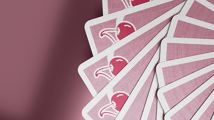Cherry Casino (Flamingo Quartz Pink) Playing Cards