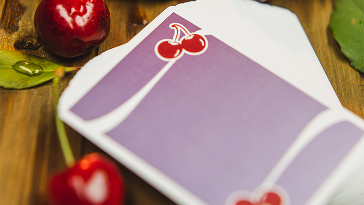 Cherry Casino (Desert Inn Purple) Playing Cards
