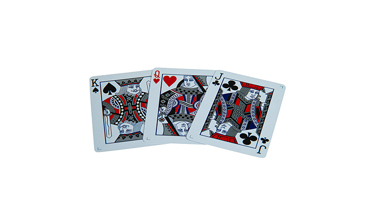Limited Edition Silver GILDED Butterfly Playing Cards