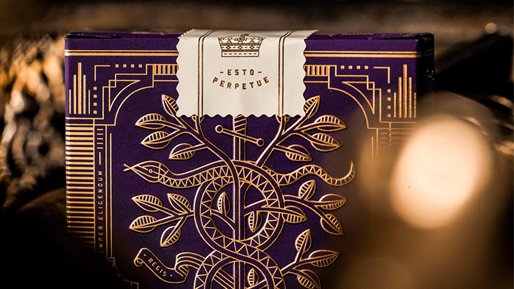 Monarch Royal Edition Playing Cards (Purple) - Theory 11