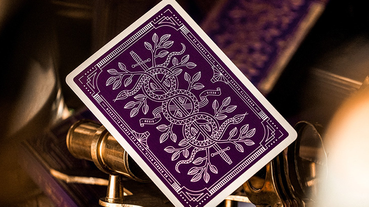 Monarch Royal Edition Playing Cards (Purple) - Theory 11