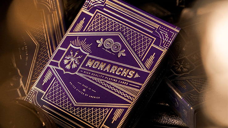 Monarch Royal Edition Playing Cards (Purple) - Theory 11