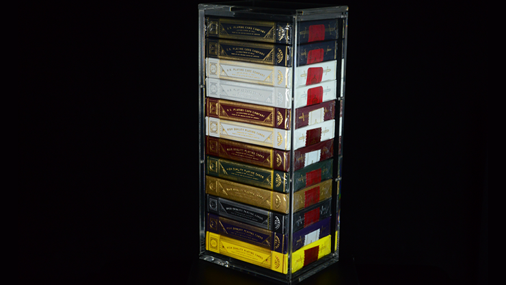 Carat X12 Acrylic Case - Holds 12 Decks of Playing Cards