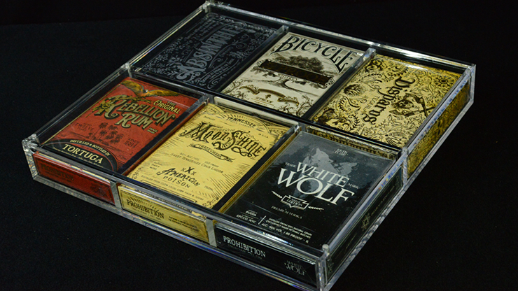 Carat X3x2 (Holds 6 Decks) - Playing Card Display Case