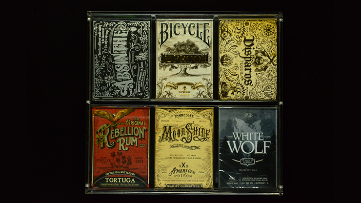 Carat X3x2 (Holds 6 Decks) - Playing Card Display Case
