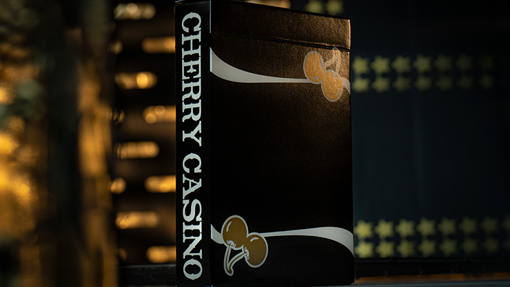 Cherry Casino (Monte Carlo Black & Gold) Playing Cards