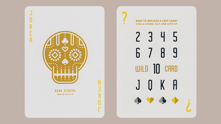 DKNG Yellow Wheels Playing Cards - Art of Play