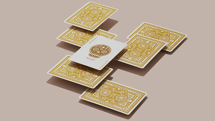 DKNG Yellow Wheels Playing Cards - Art of Play