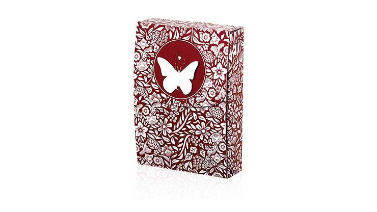 Butterfly Playing Cards Marked (Red) 3rd Edition