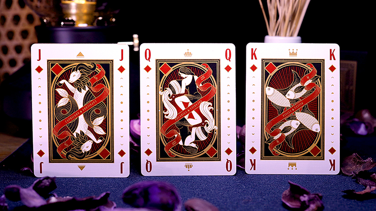 The Constellation (Gold) Playing Cards