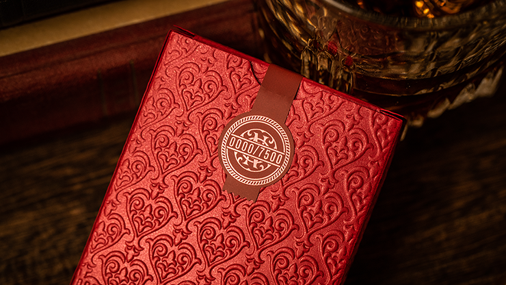 Luxury NOC Playing Cards - Red