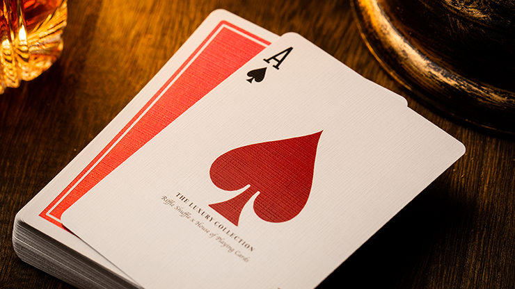Luxury NOC Playing Cards - Red