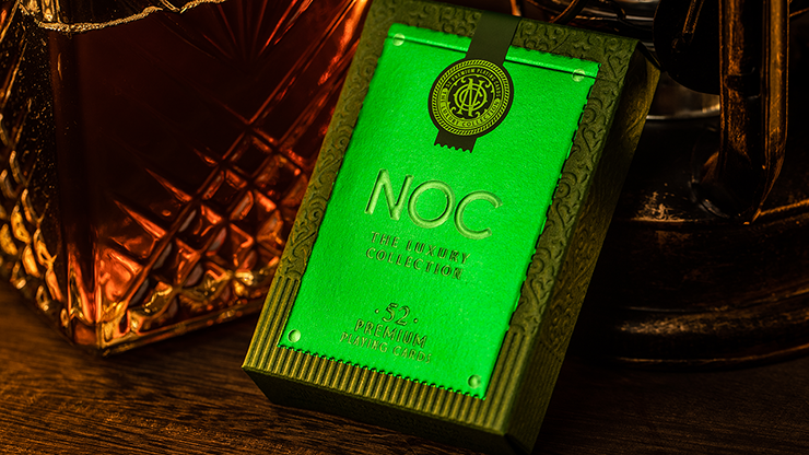 Luxury NOC Green Playing Cards - Alex Pandrea