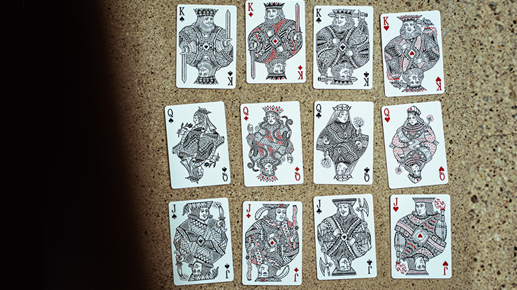Blood Red Edition V3 Playing Cards - Joker & The Thief 