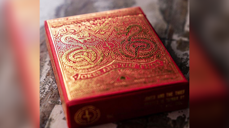 Blood Red Edition V3 Playing Cards - Joker & The Thief 
