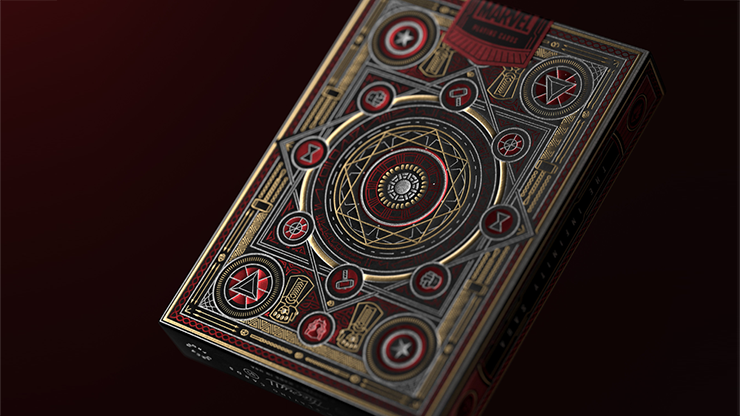 Avengers: Red Edition Playing Cards - Theory 11 