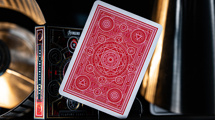 Avengers: Red Edition Playing Cards - Theory 11 