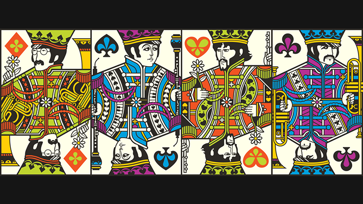 The Beatles Playing Cards (4 Colours) - Theory11