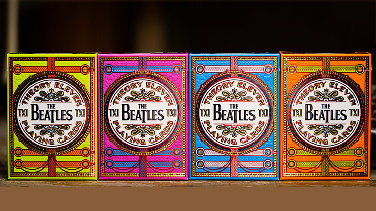 The Beatles Playing Cards (4 Colours) - Theory11