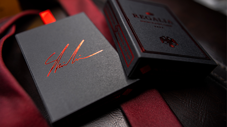 Regalia (Red) Playing Cards Signature Edition - Shin Lim