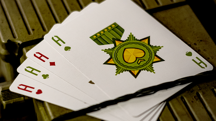 Military Playing Cards - Riffle Shuffle