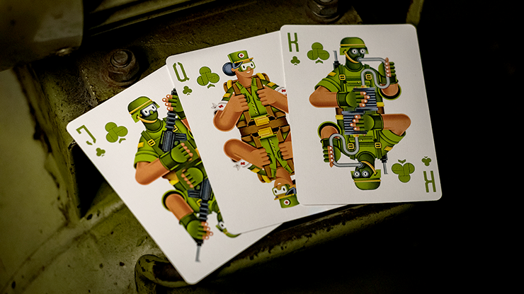 Military Playing Cards - Riffle Shuffle