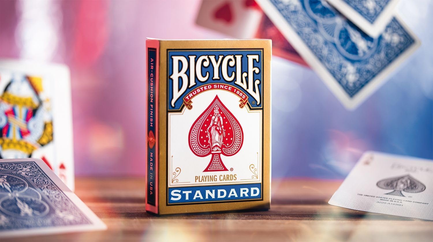 Bicycle Gold Standard Playing Cards - Red / Blue