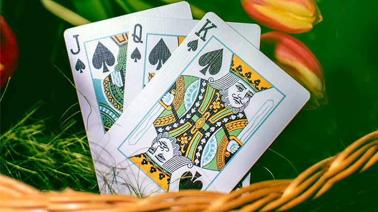 Butterfly Seasons Marked Playing Cards (Spring)