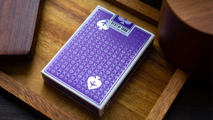 Limited FOIL Edition Lounge in Passenger Purple - Jetsetter Playing Cards