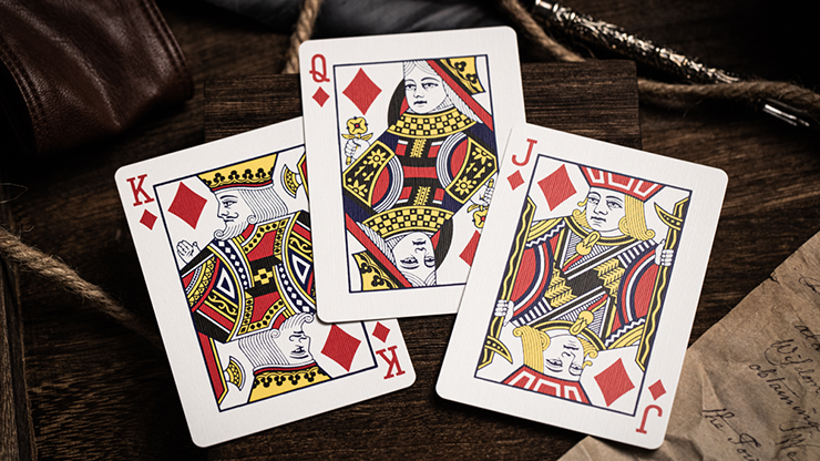 Jerry&#39;s Nugget (Atomic Red) Marked Monotone Playing Cards